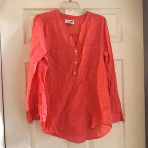 Coral Old Navy Tunic Size Large
